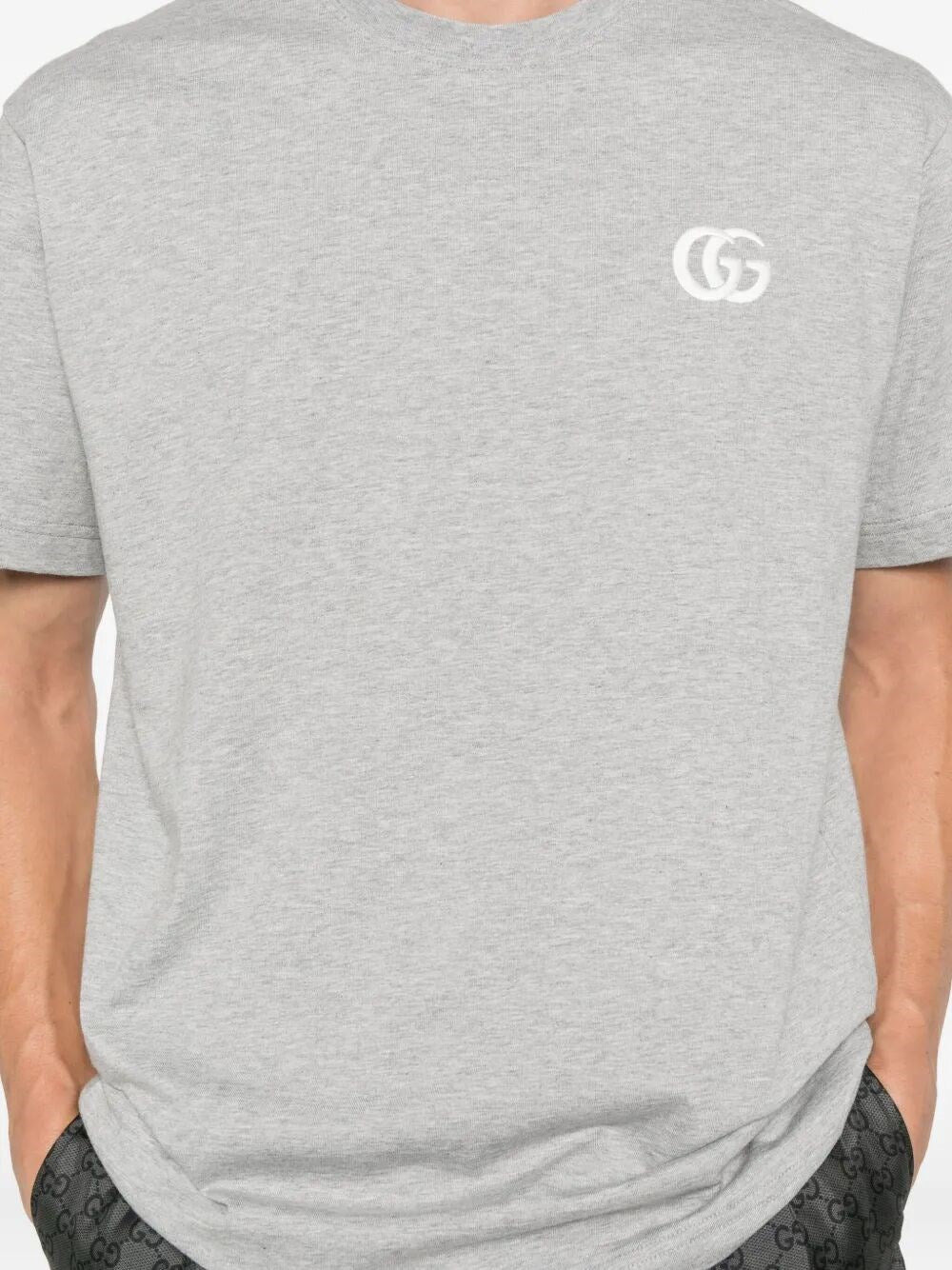 Gucci Men Short Sleeve Cotton Jersey T-Shirt - 4