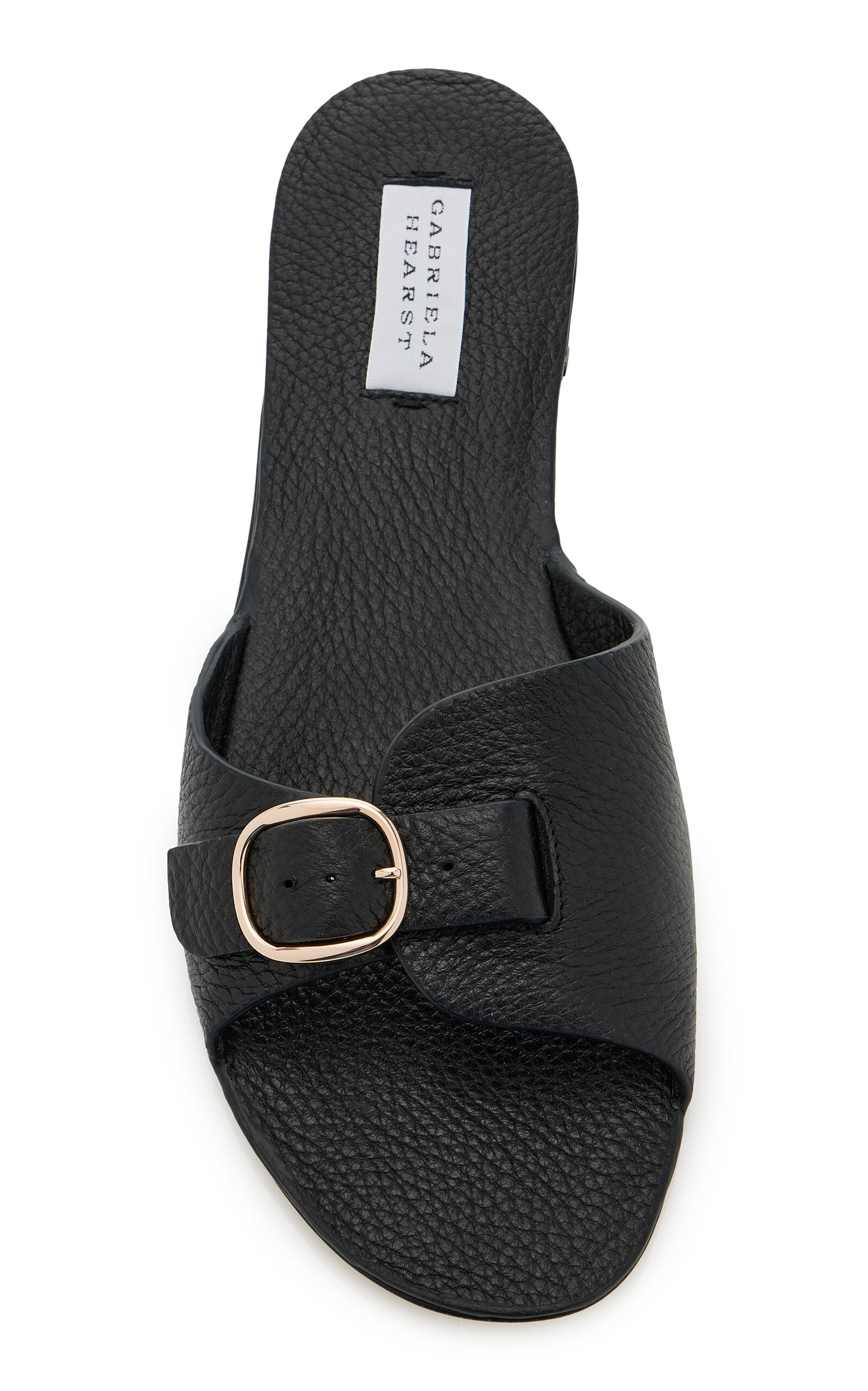 Briar Leather Slide Sandals black - 3