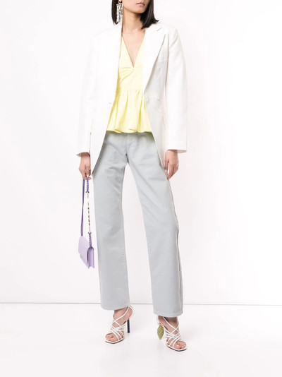 JACQUEMUS plain straight-leg jeans outlook