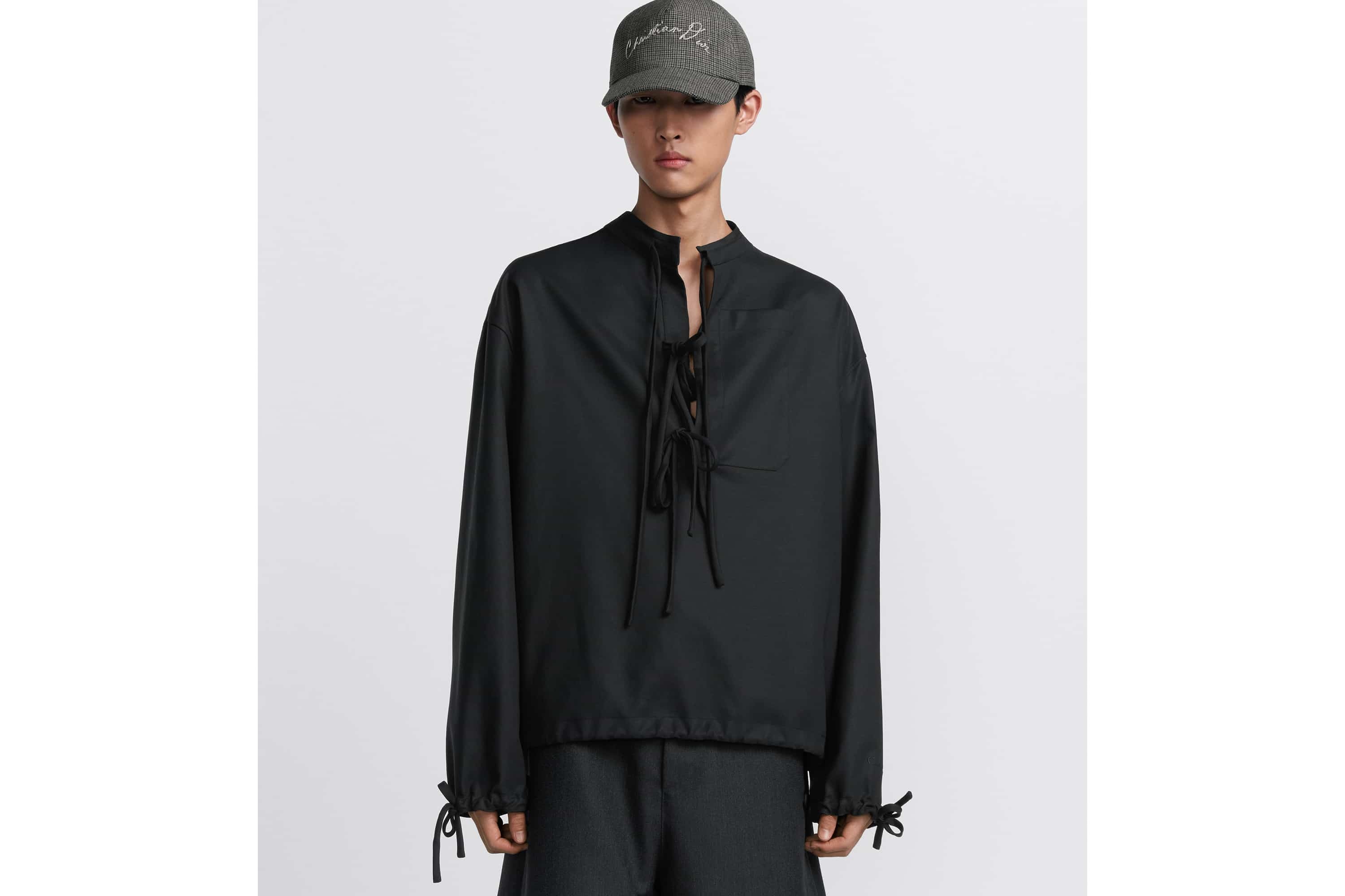 Pull-Over Shirt with Bows - 2