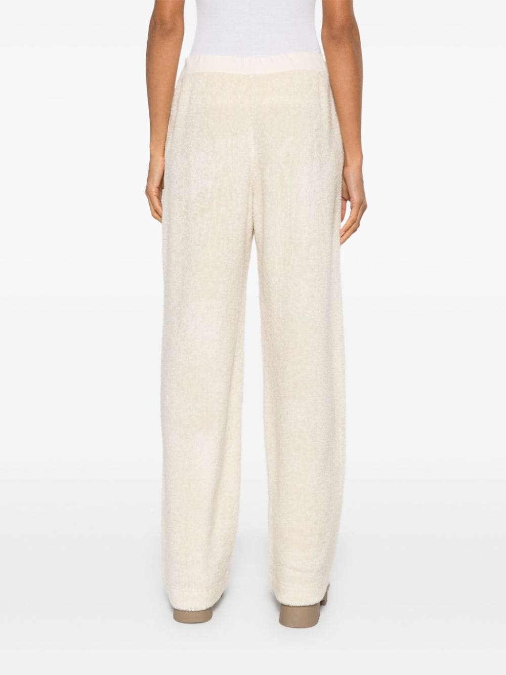 fleece track pants - 4