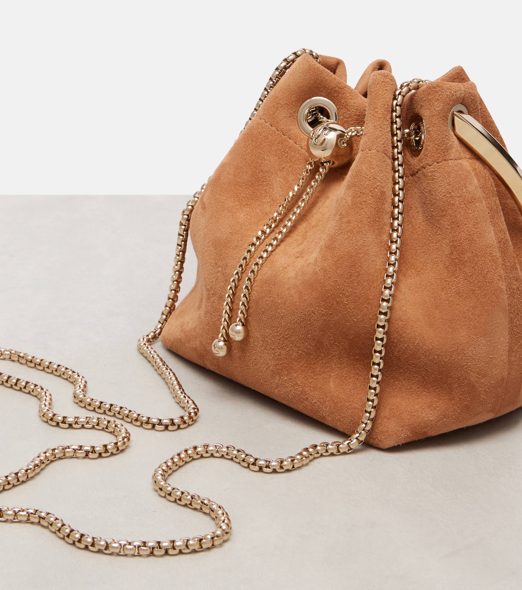 Bon Bon Small suede tote bag - 6