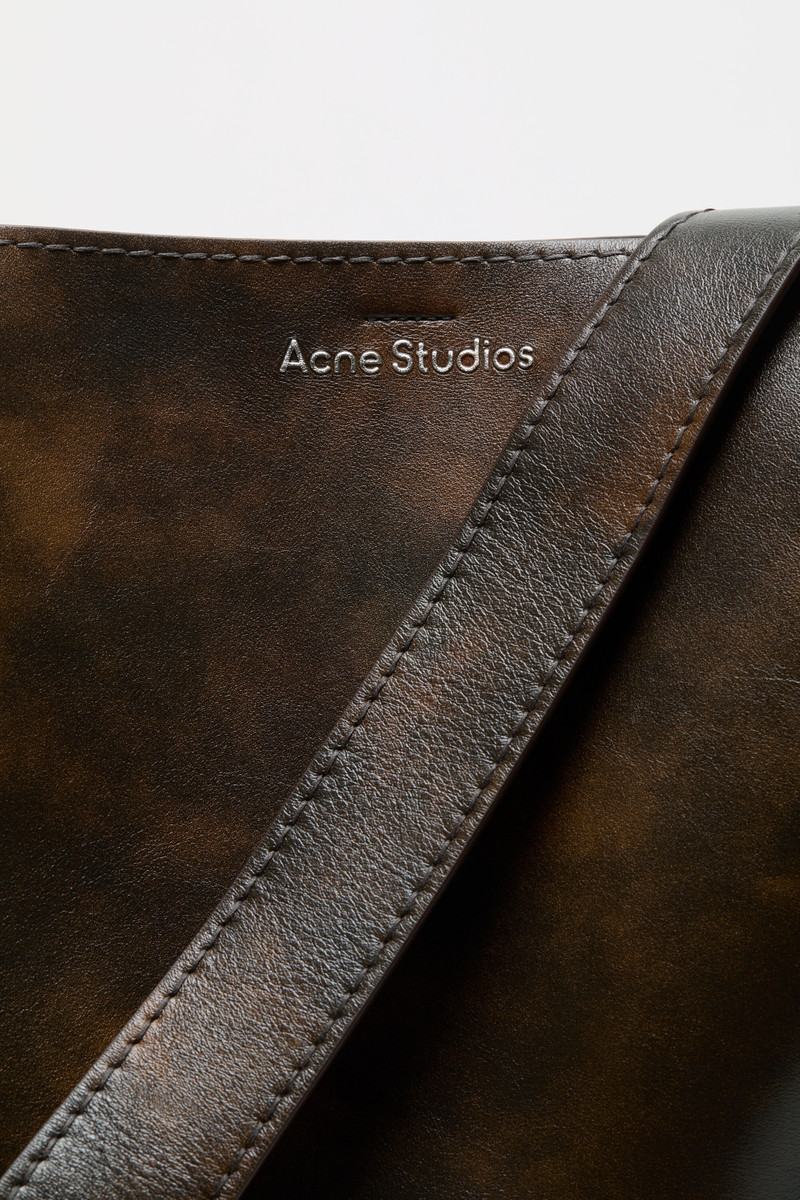 Musubi midi shoulder bag - Ochre Yellow 5