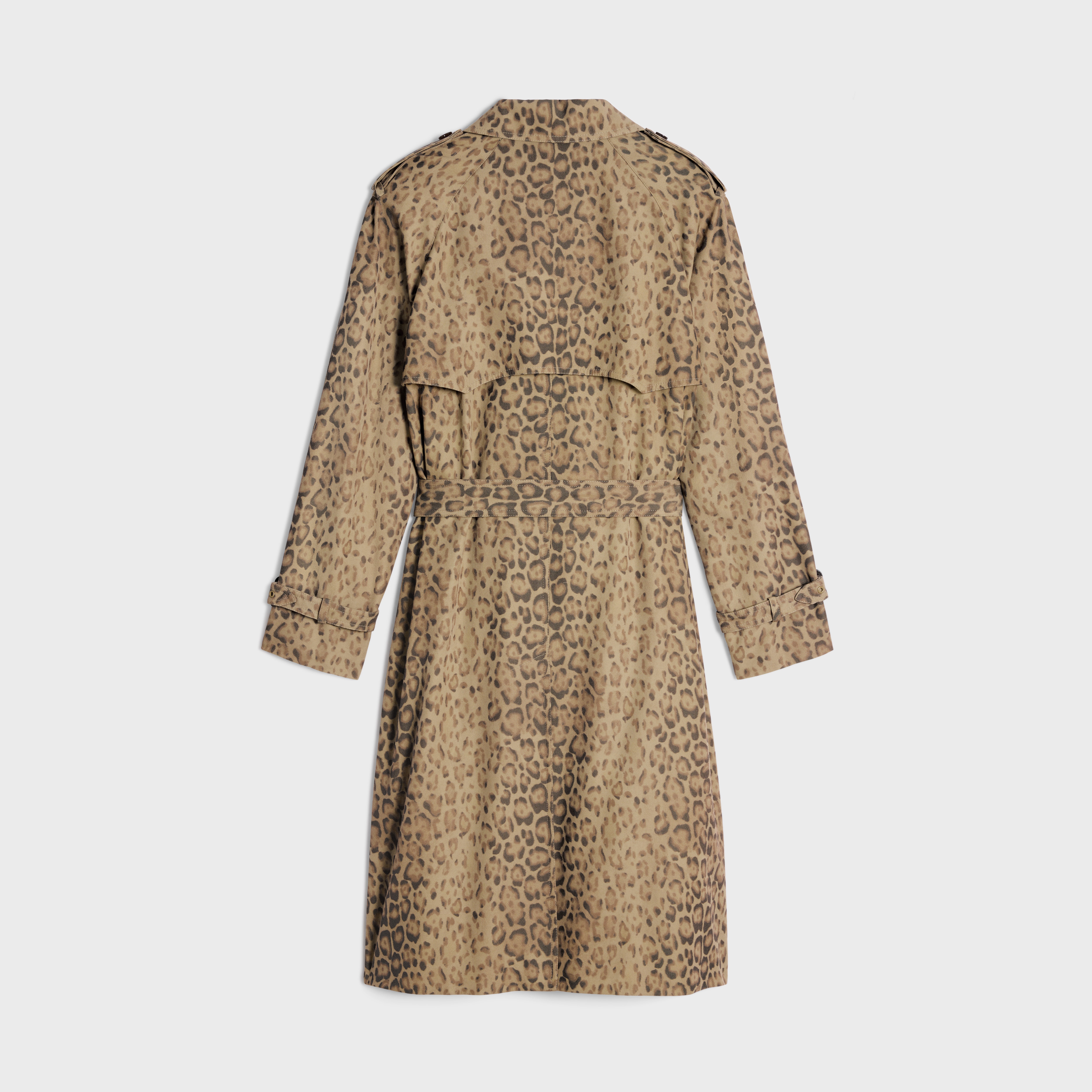 vivienne trench coat in cotton gabardine - 2