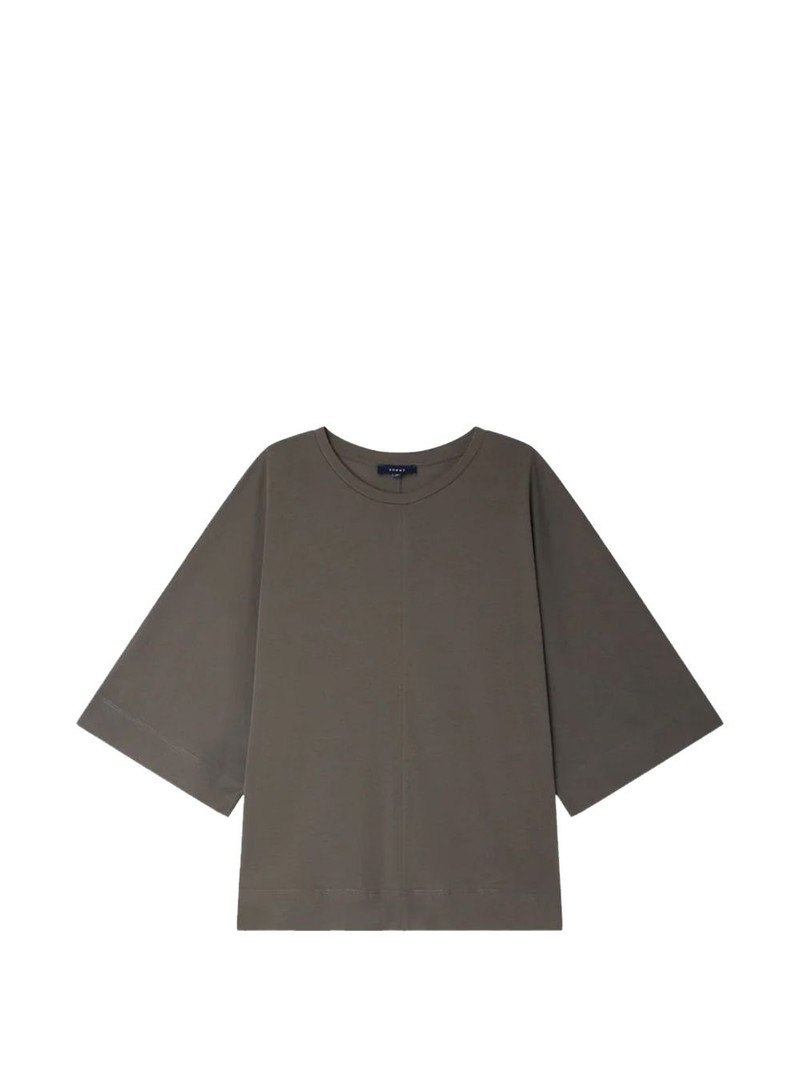seam-detail T-shirt 1