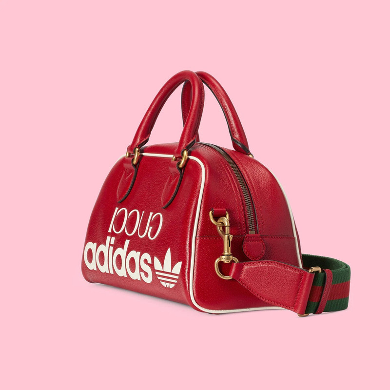 GUCCI adidas x Gucci mini duffle bag outlook
