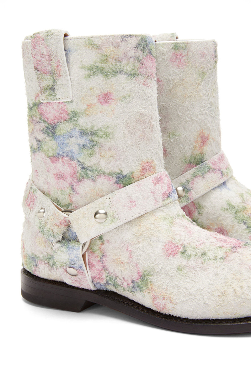 Campo Biker boots in brushed suede 4