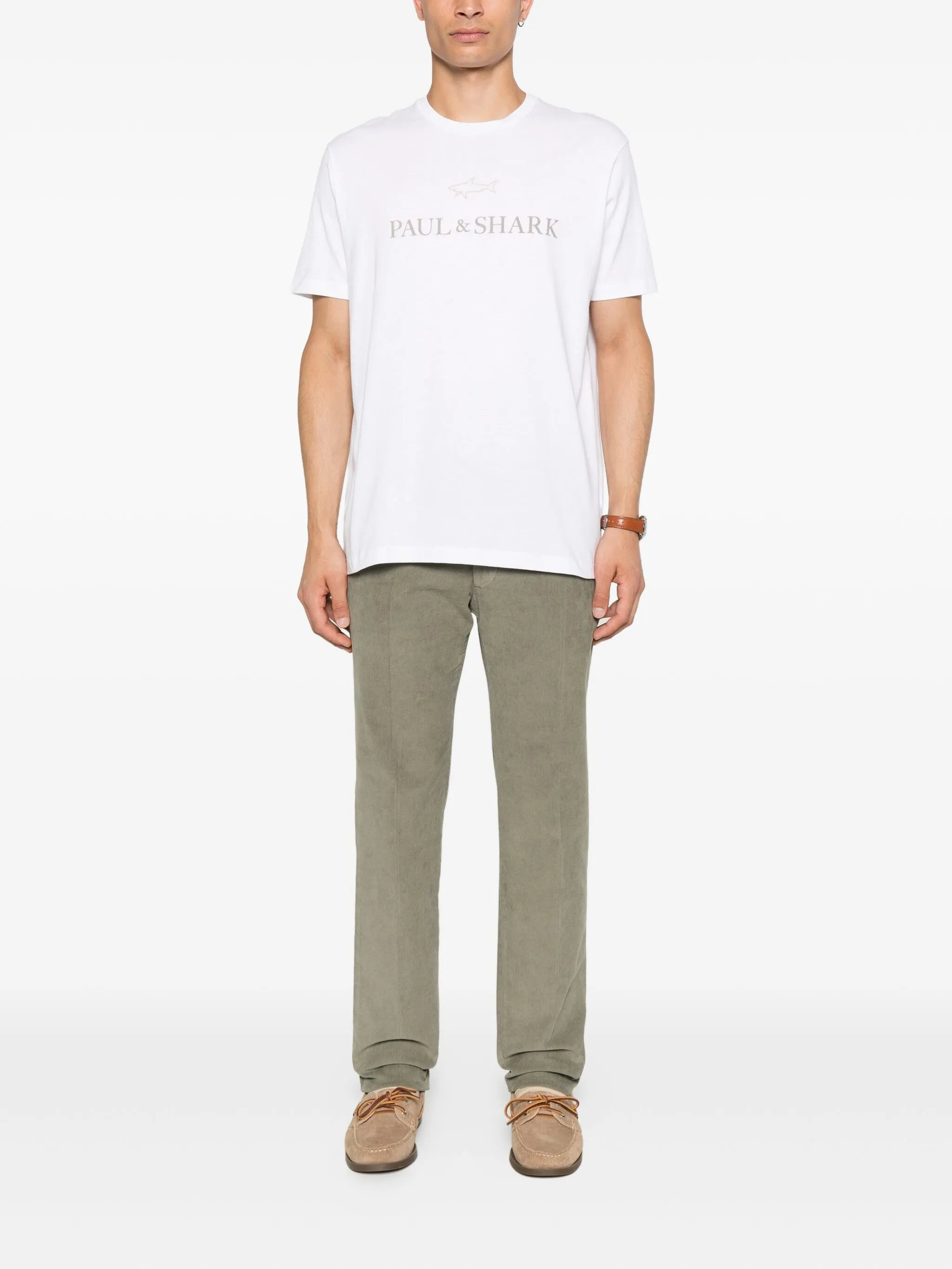 Paul & Shark Logo-print Cotton T-shirt - 3