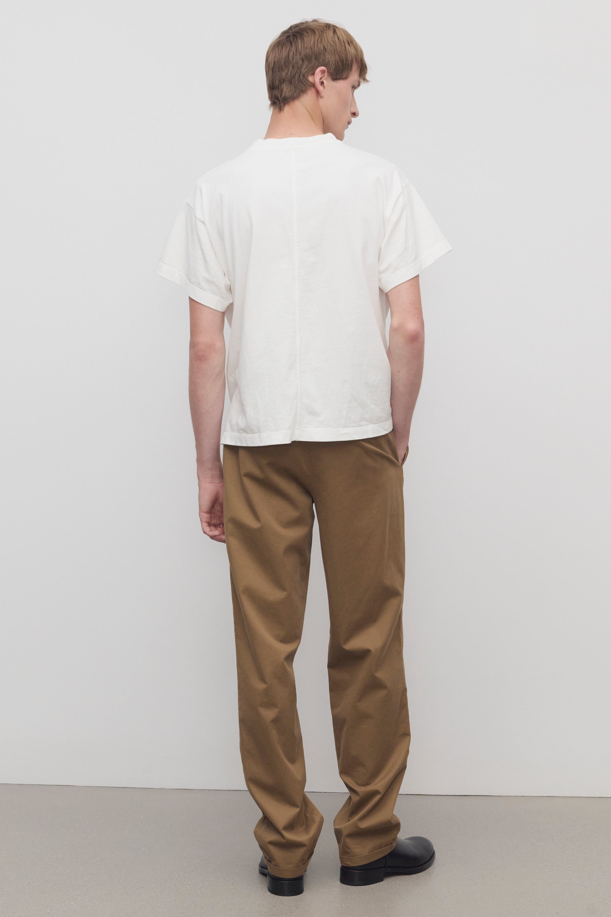 Belamy Pant in Cotton and Cashmere - 5