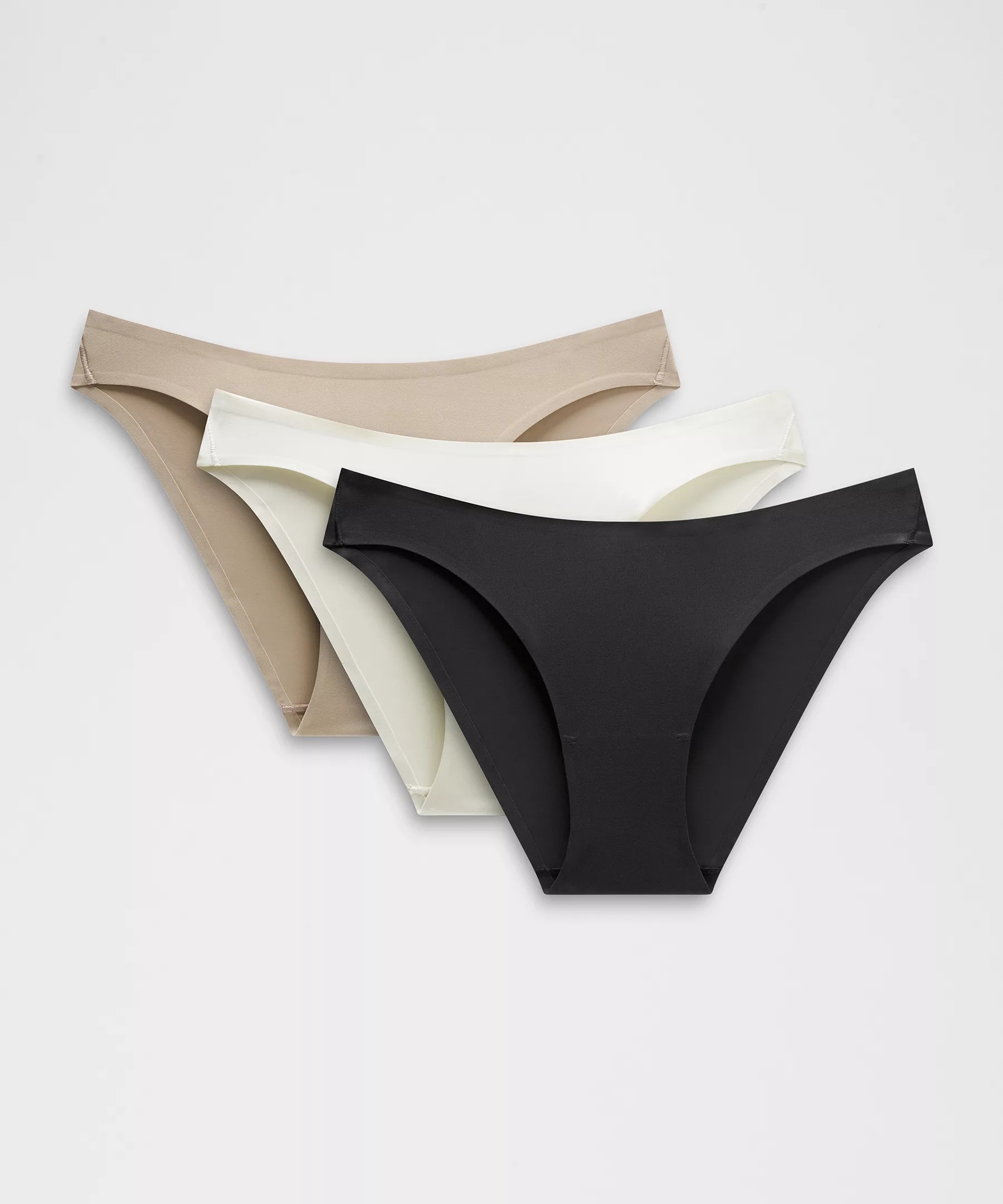 Wundermost Ultra-Soft Nulu Mid-Rise Bikini Underwear *3 Pack - 1