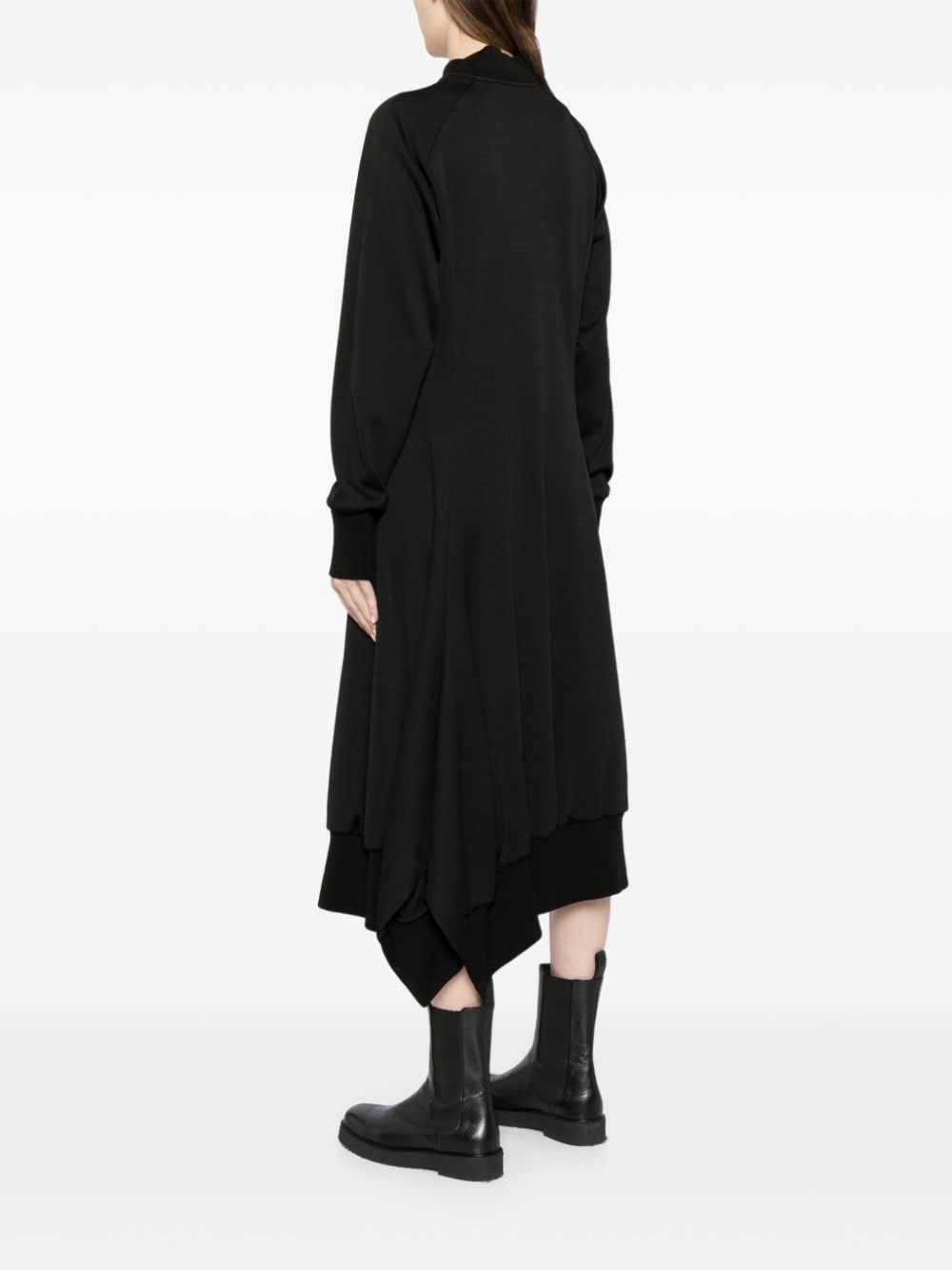 asymmetric midi dress - 4
