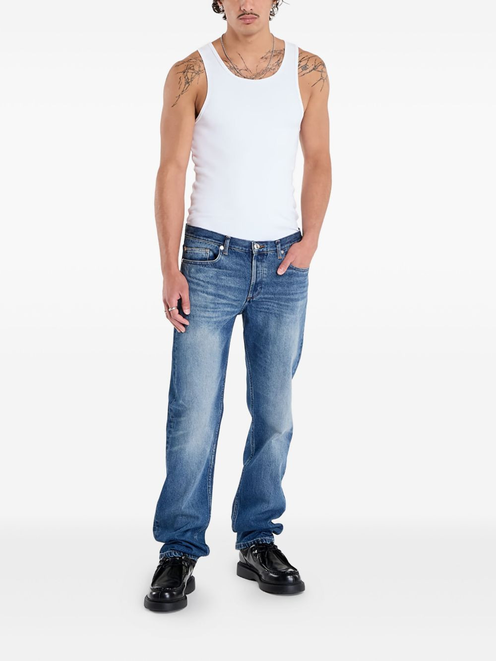 straight-leg jeans - 2