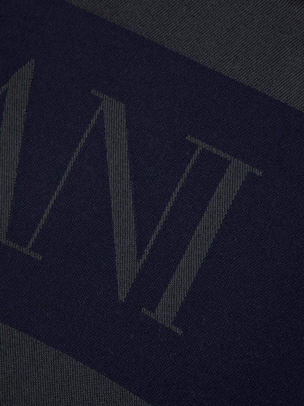 logo-jacquard scarf - 3
