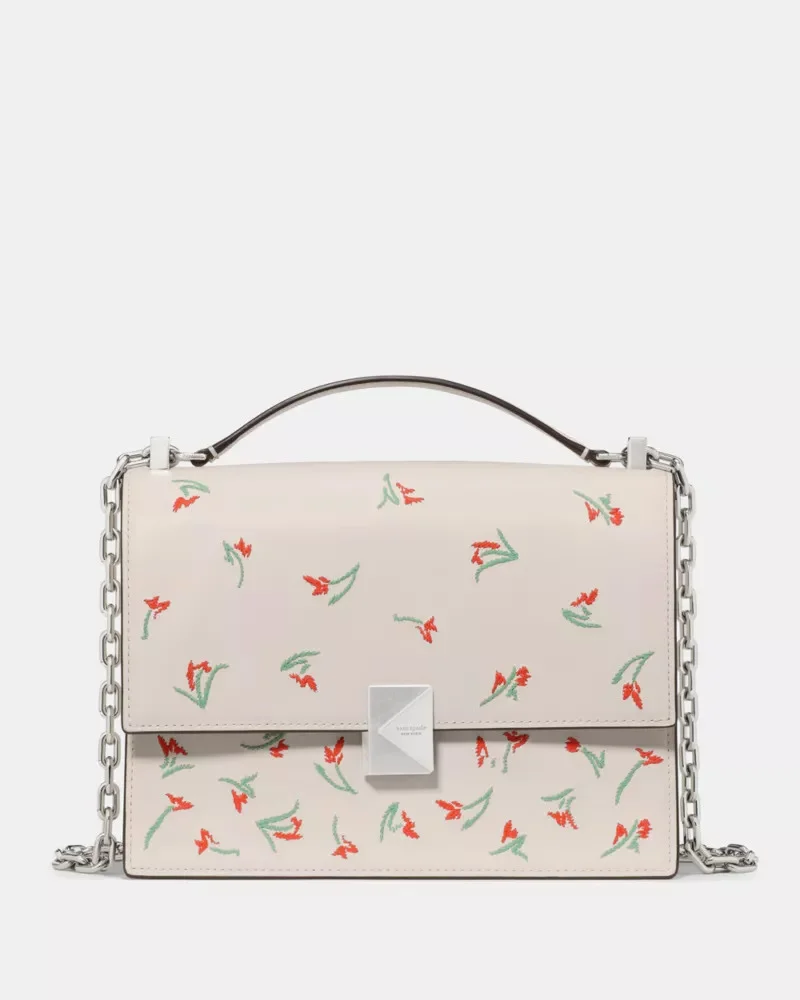 Deco Vibrant Buds Chain Shoulder Bag - 1