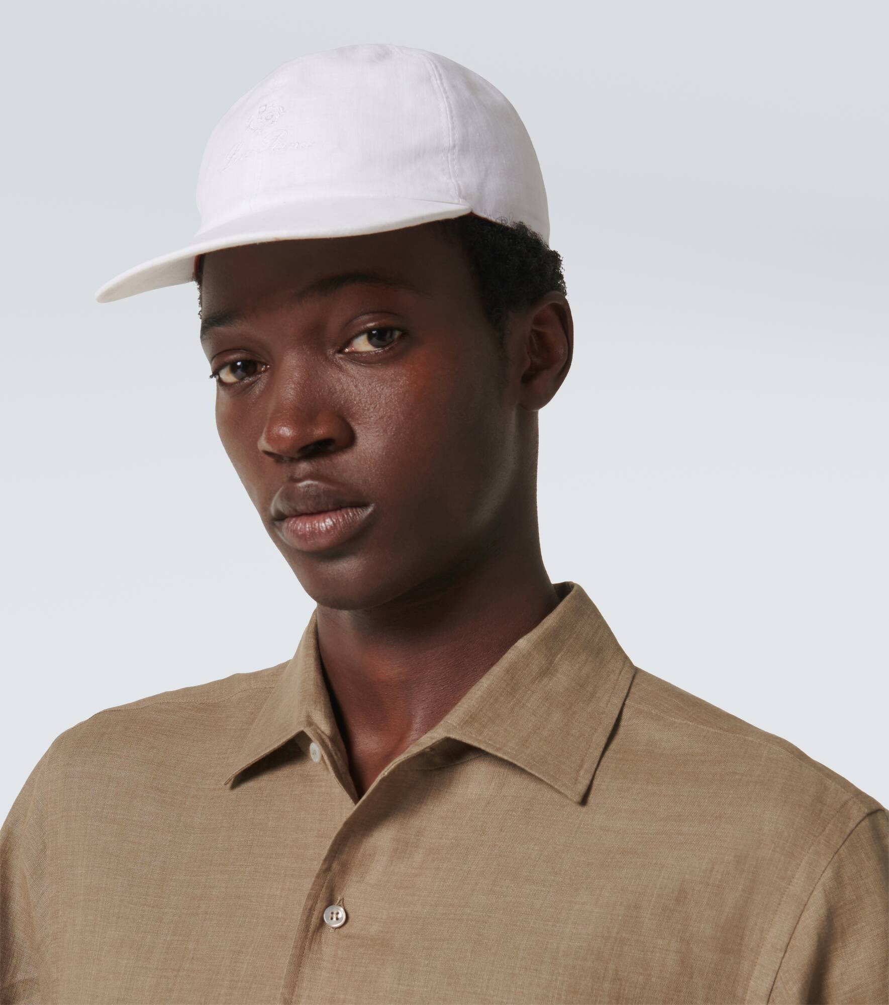 Linen baseball cap - 3