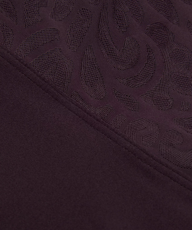 Paisley Lace Overlay Tight 25" 7