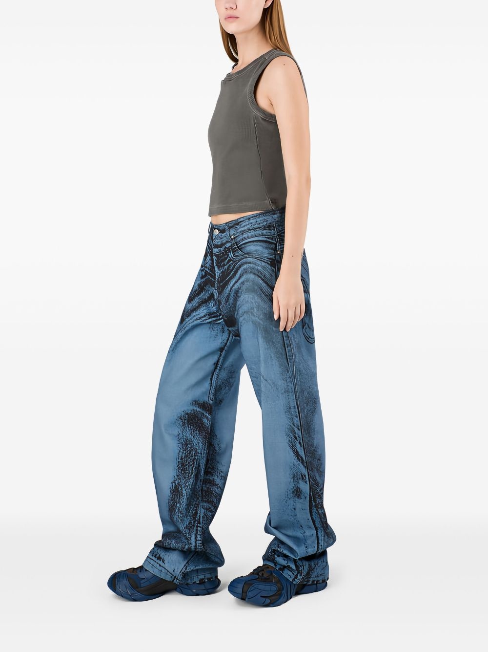 wide-leg jeans - 5