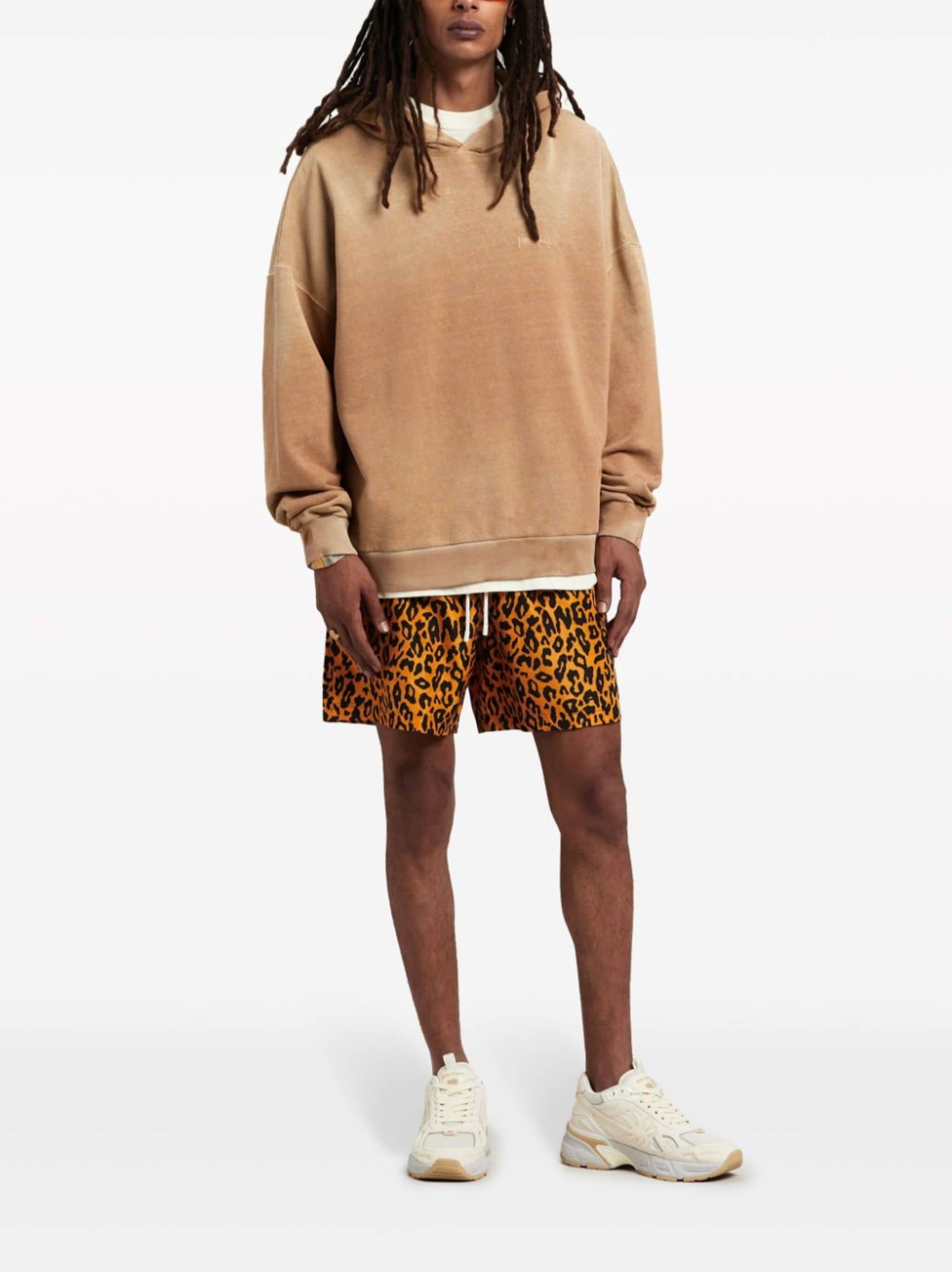 cheetah-print swim shorts - 2