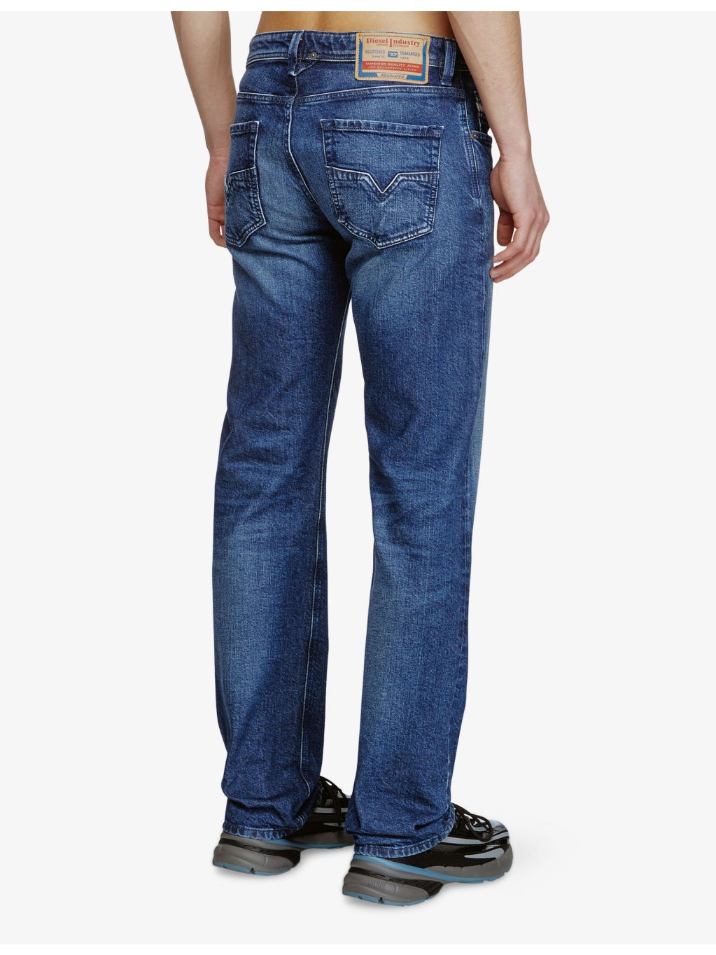 1985 Larkee Straight-Leg Regular-Fit Denim-Blend Jeans - 4