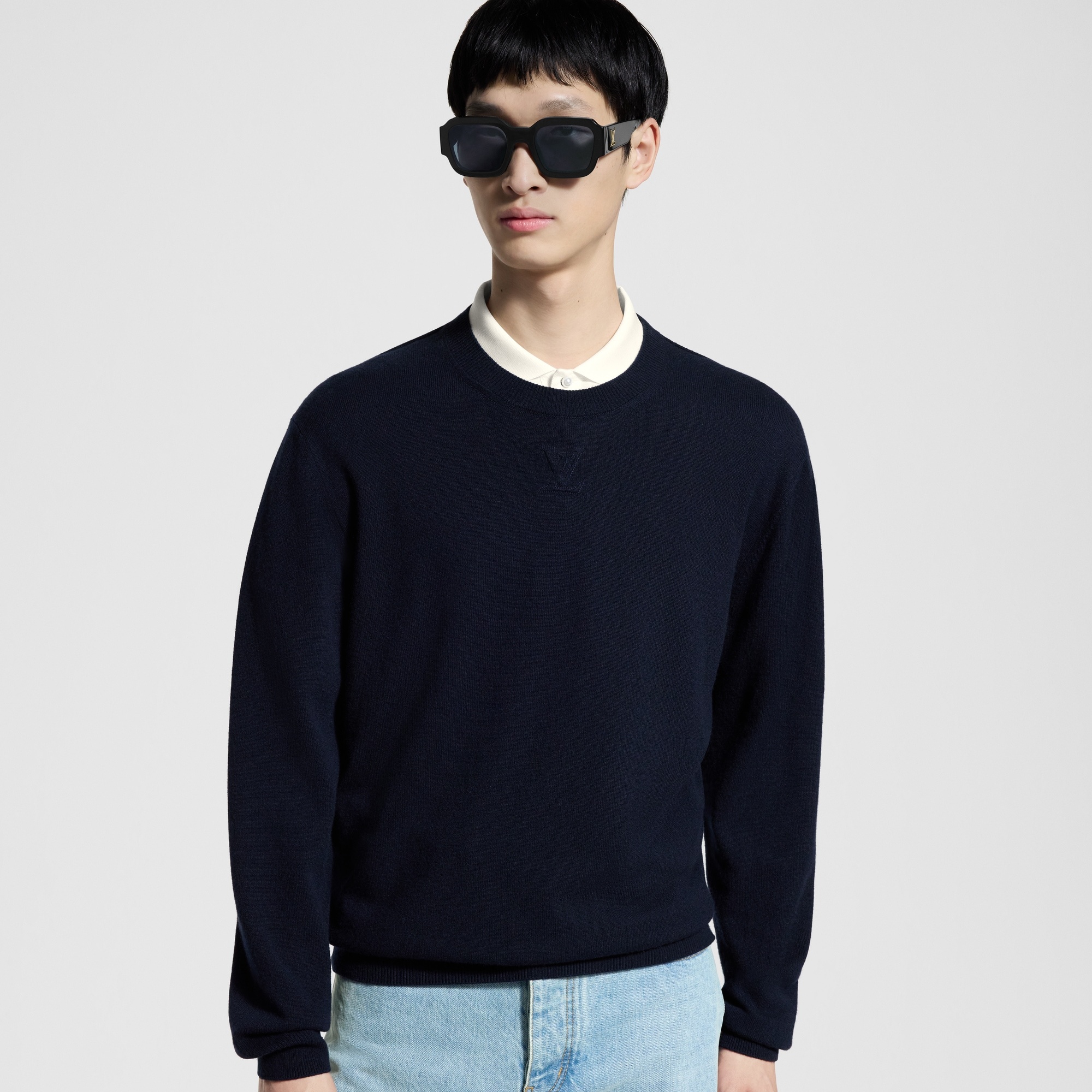 LVSE LV Embossed Crewneck - 2