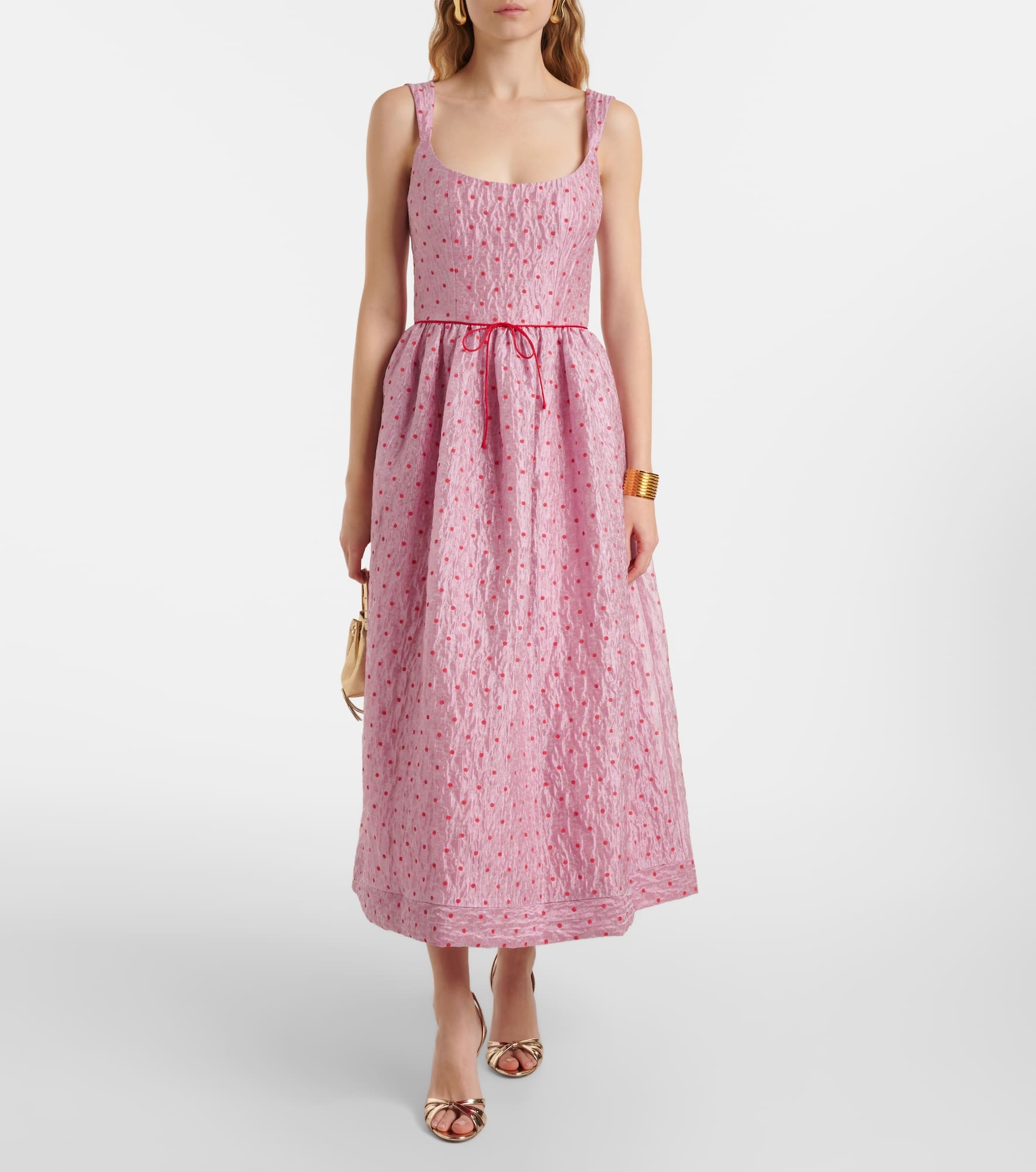 Apple polka-dot corset dress - 2