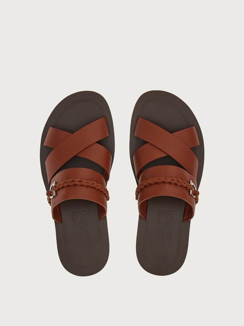 SANDAL WITH GANCINI ORNAMENT 2