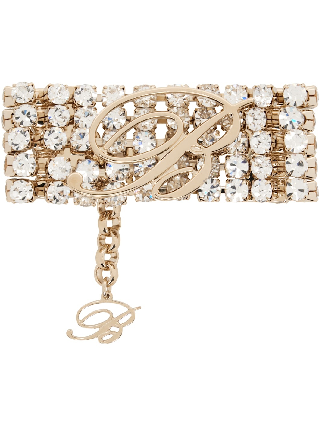 Gold Rhinestone Bracelet - 1