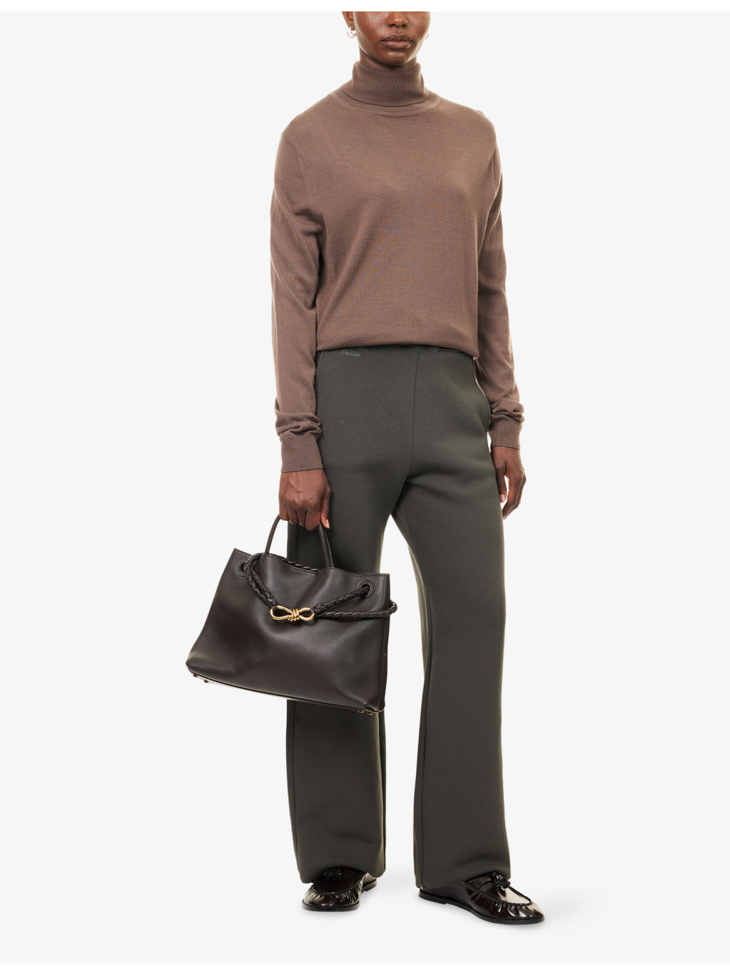 Pompeo Wide-Leg Cotton-Blend Jogging Bottoms - 2