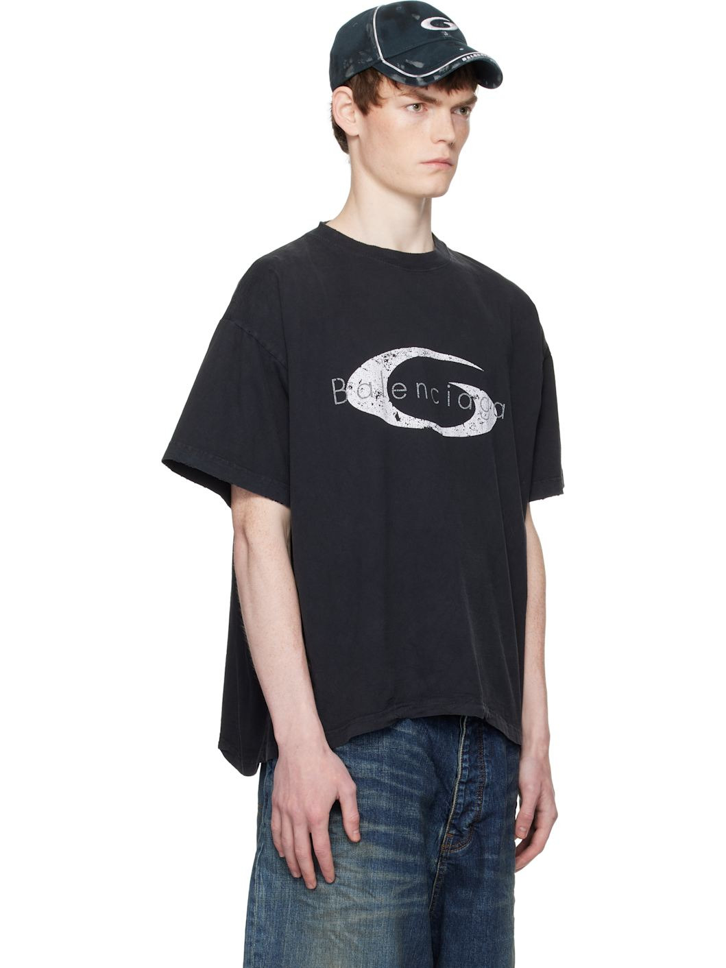 Black Boxy T-shirt - 2