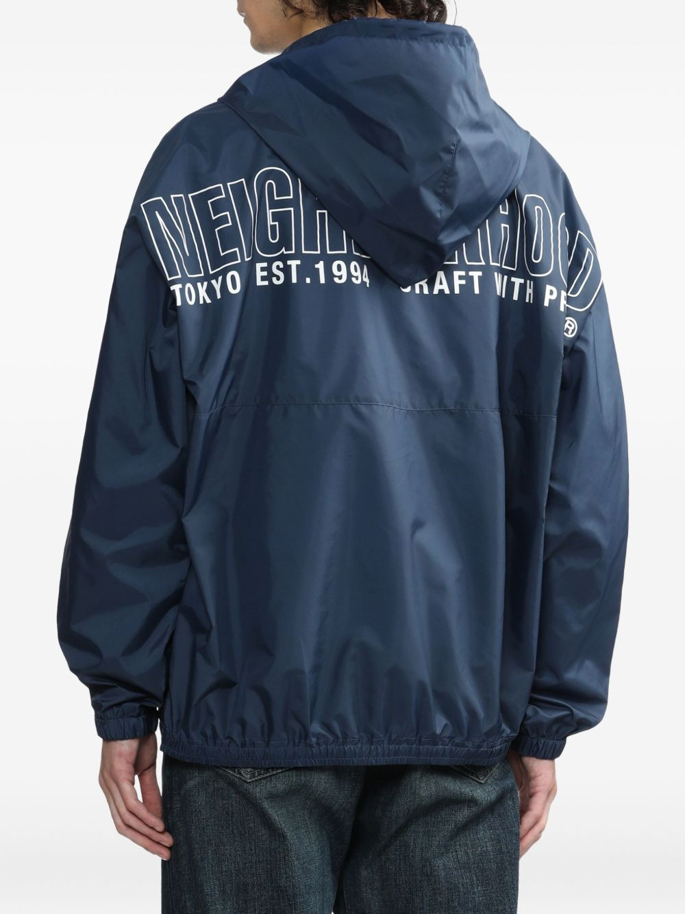 half-zip hooded jacket - 4