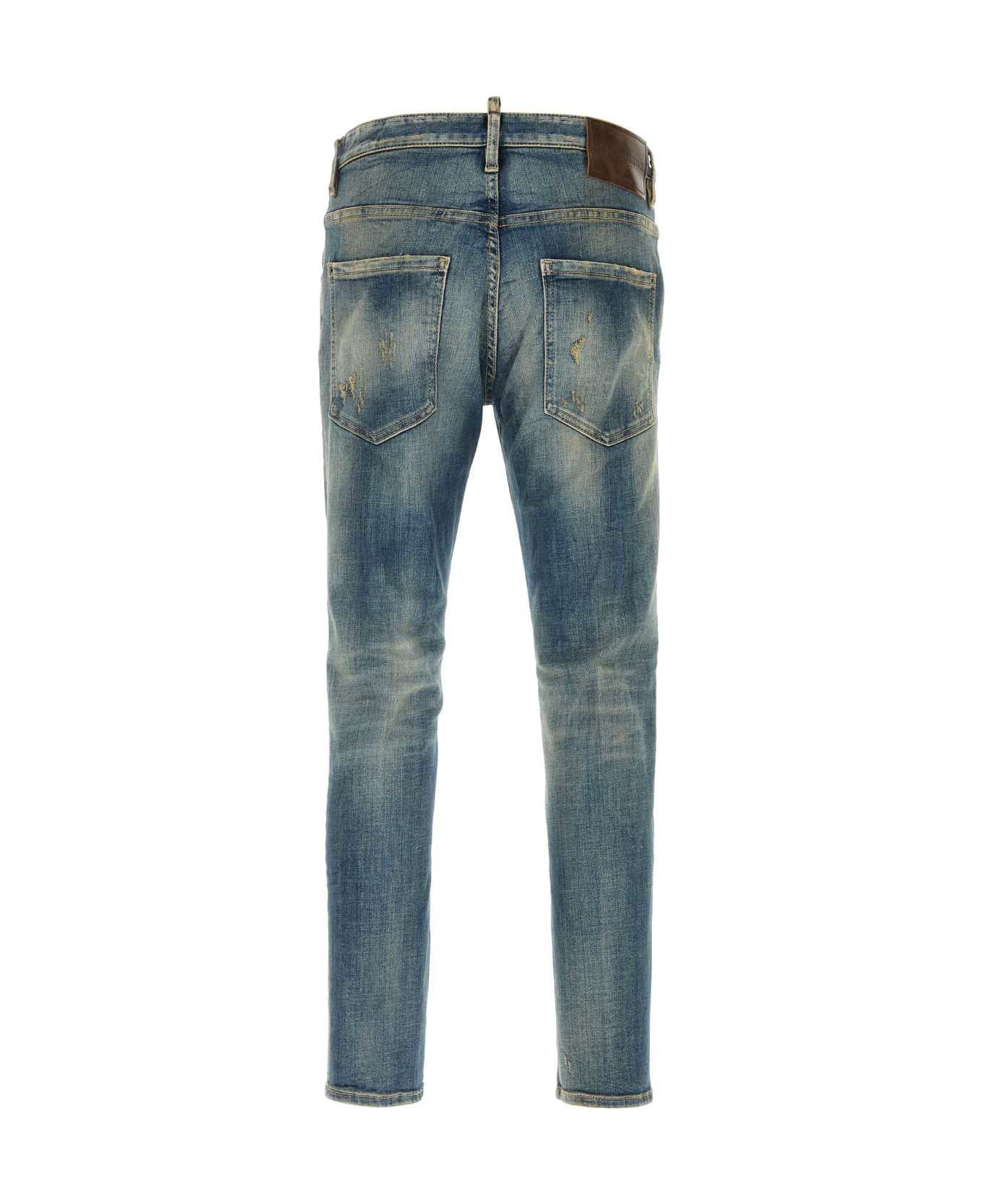 Stretch Denim Skater Jeans - 2