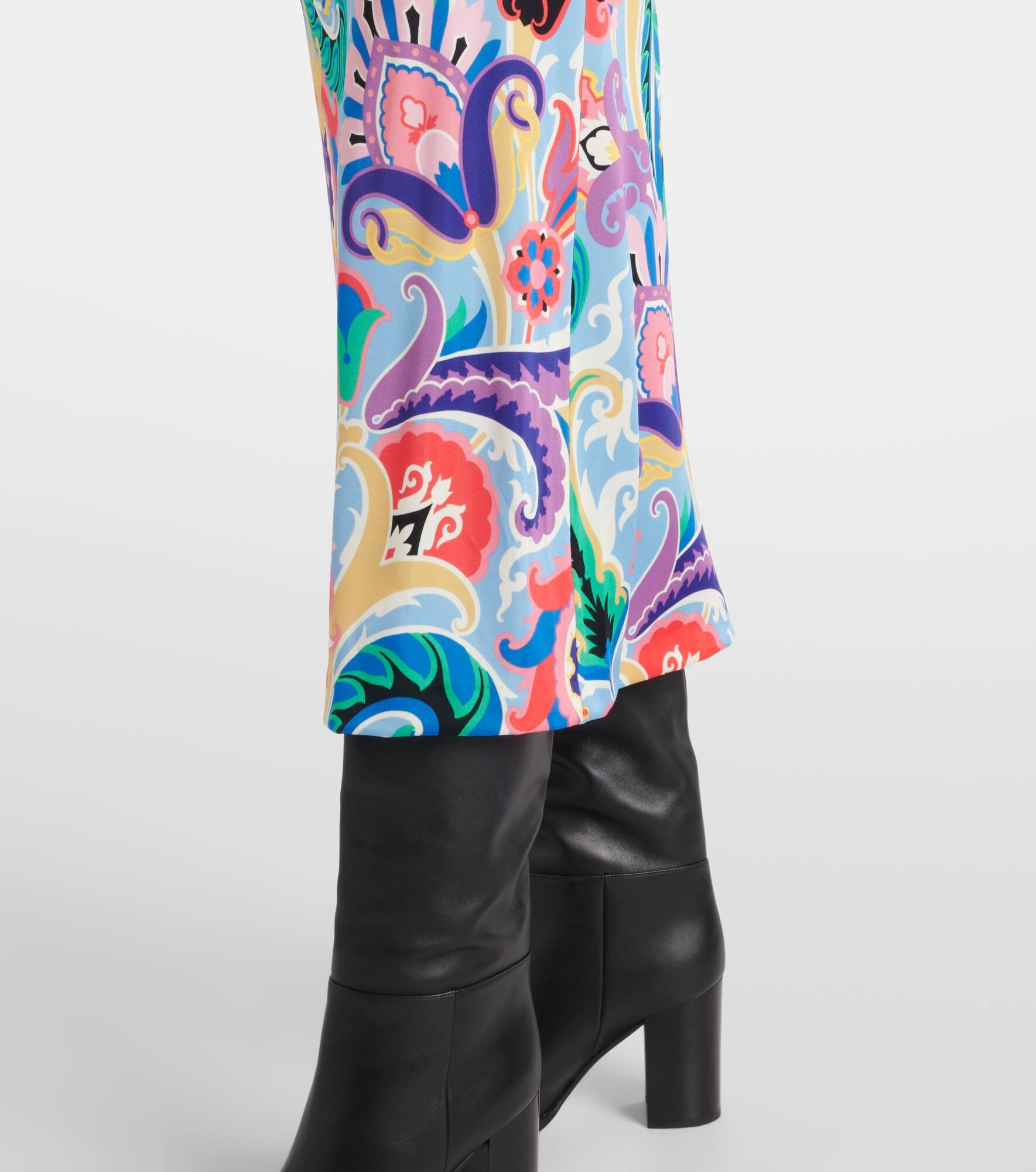 Paisley midi dress - 5