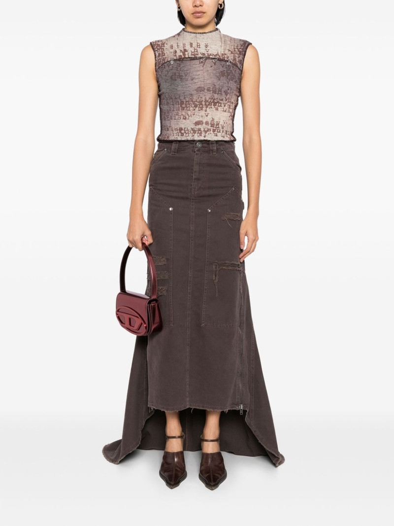VAQUERA distressed skirt outlook
