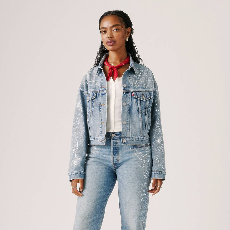 BEYONCÉ X LEVI’S® SHRUNKEN '90S TRUCKER JACKET 2