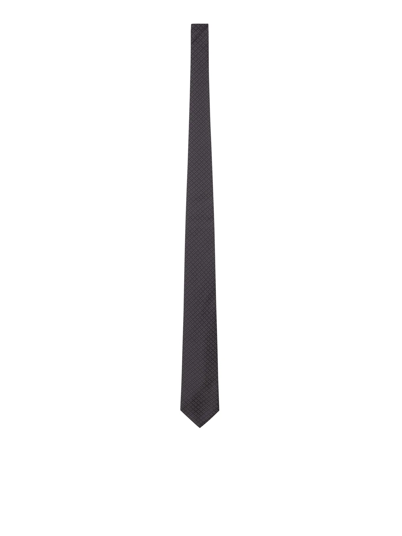 MICRO-PATTERNED SILK TIE - 1