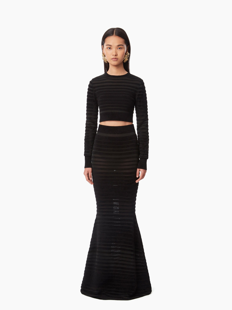 TONAL STRIPE 매트리스 SKIRT 1