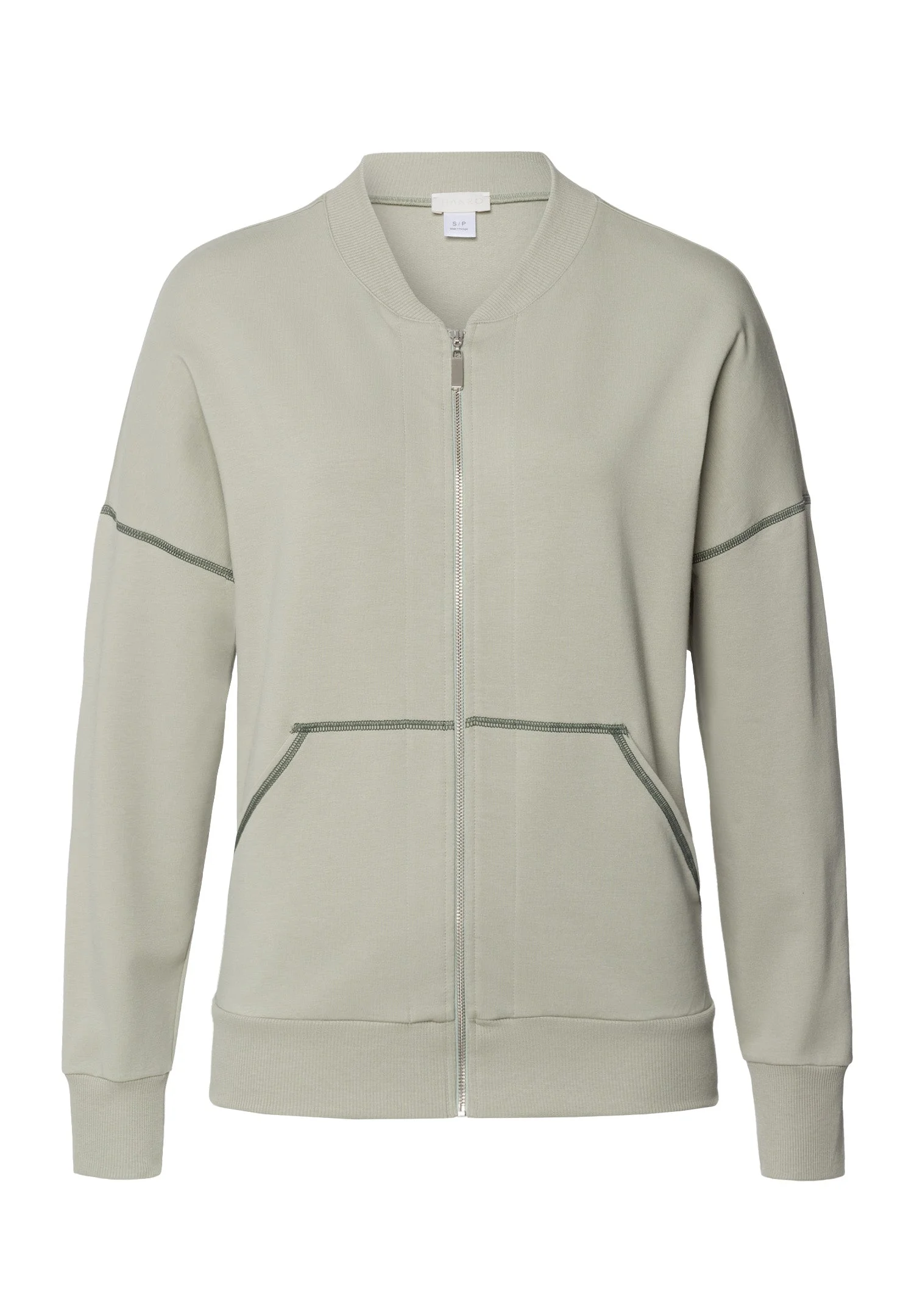 Natural Living Organic Cotton Zip-Up Jacket - 1