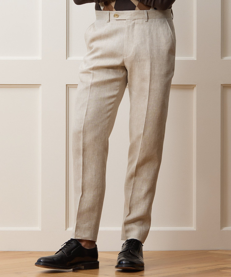 TODD SNYDER Italian Linen Sutton Trouser outlook