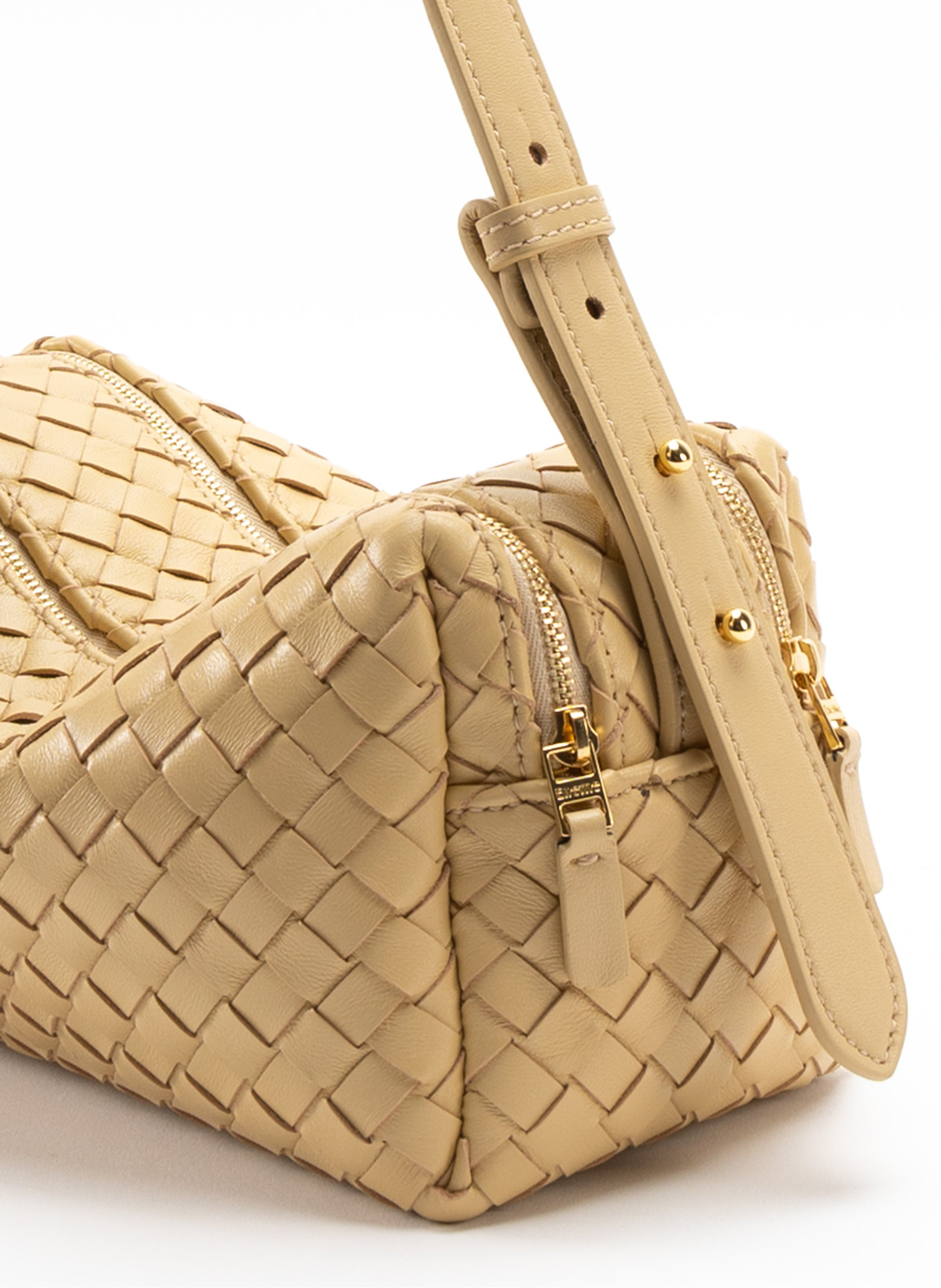 Trousse Woven Leather Butter - 4