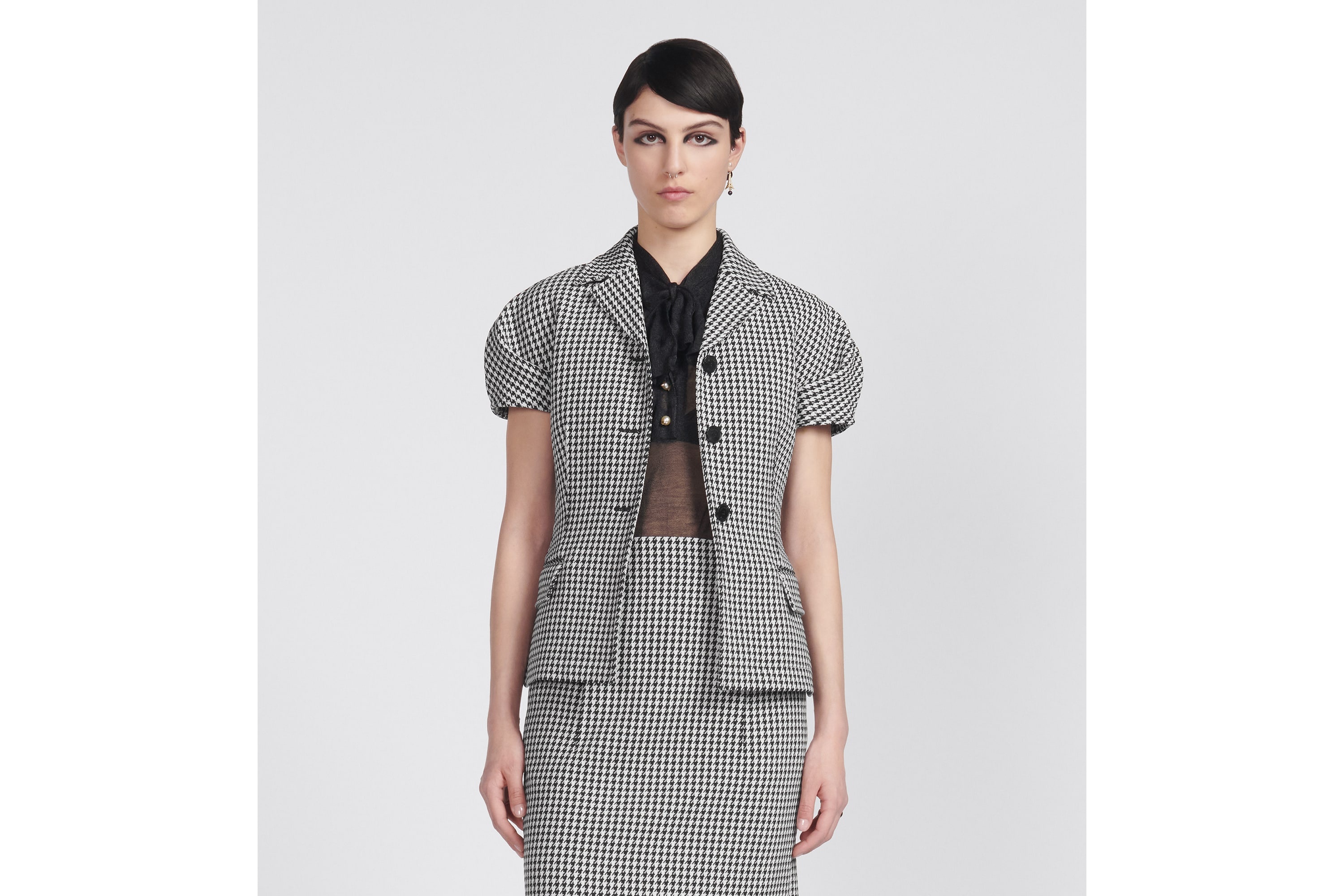 2-in-1 Jacket with Puff Sleeves - 7
