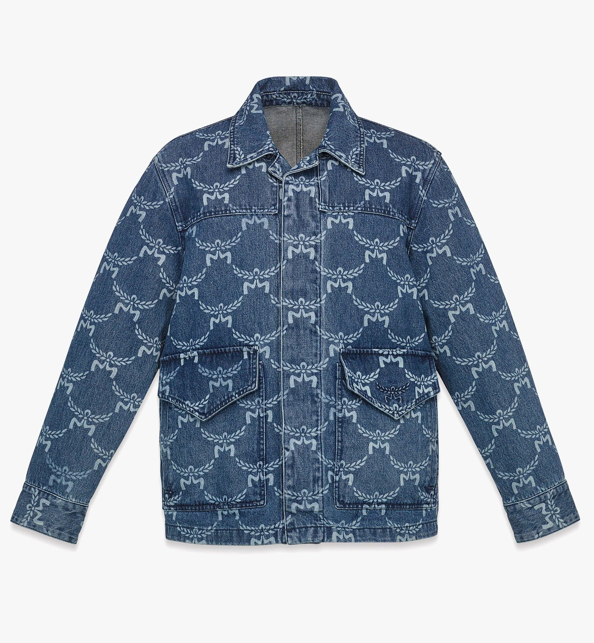 Lauretos Monogram Denim Jacket - 1