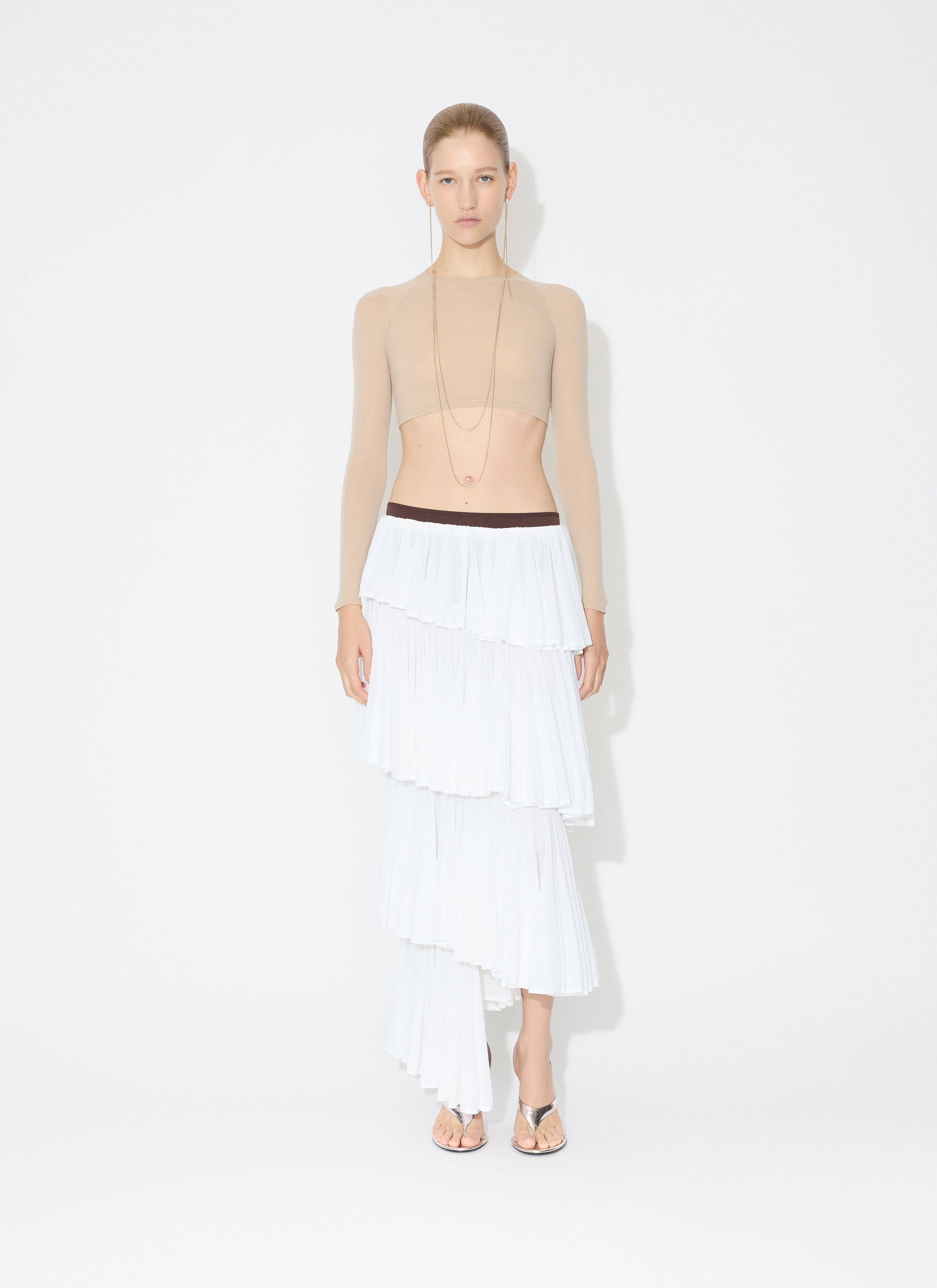 KNIT SPIRAL SKIRT - 2