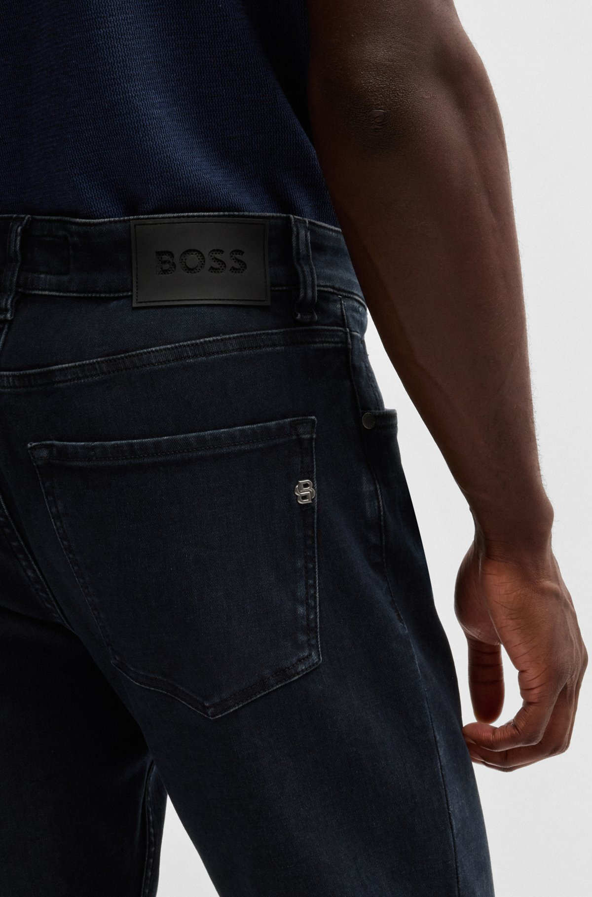 MAINE REGULAR-FIT JEANS IN PERFORMANCE-STRETCH DENIM - 5