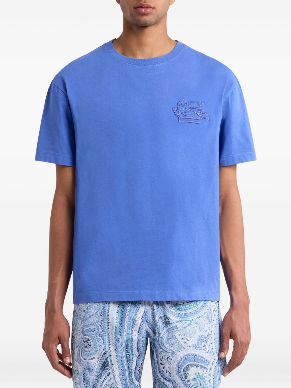 logo-embroidered T-Shirt - 3