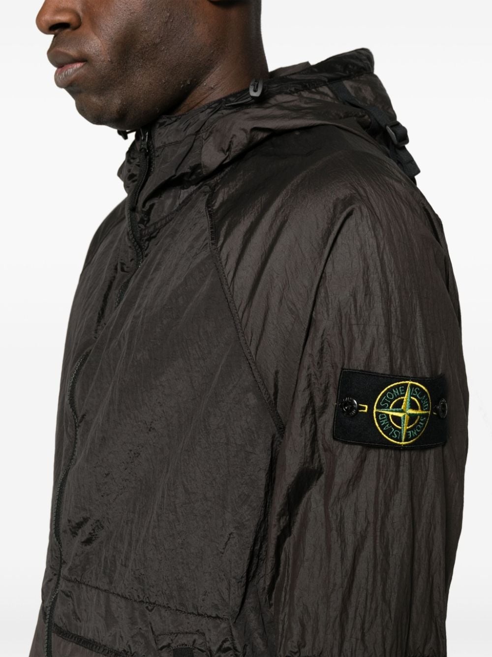 Compass-badge lightweight jacket - 5