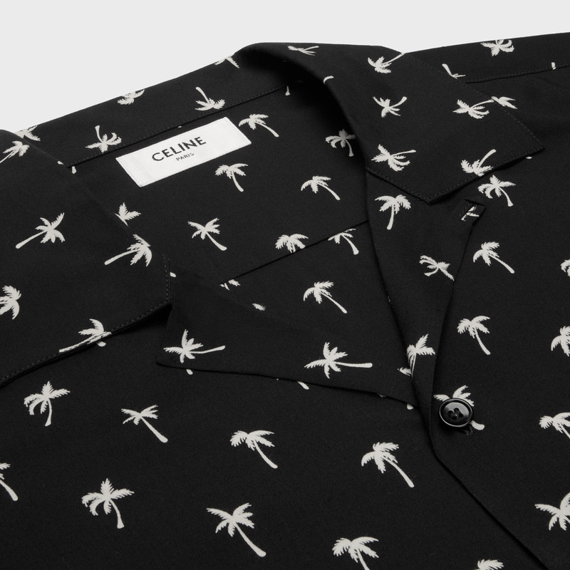 hawaiian shirt in printed viscose 3