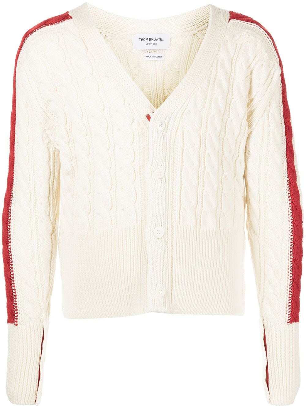 RWB cable-knit cardigan - 1