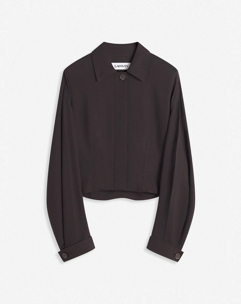 TAILORED WOOL AND VISCOSE JACKET 1