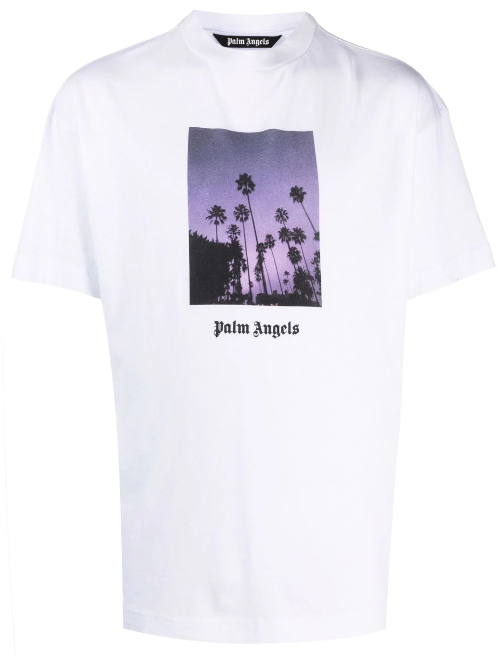 photograph-print short-sleeve T-shirt - 1