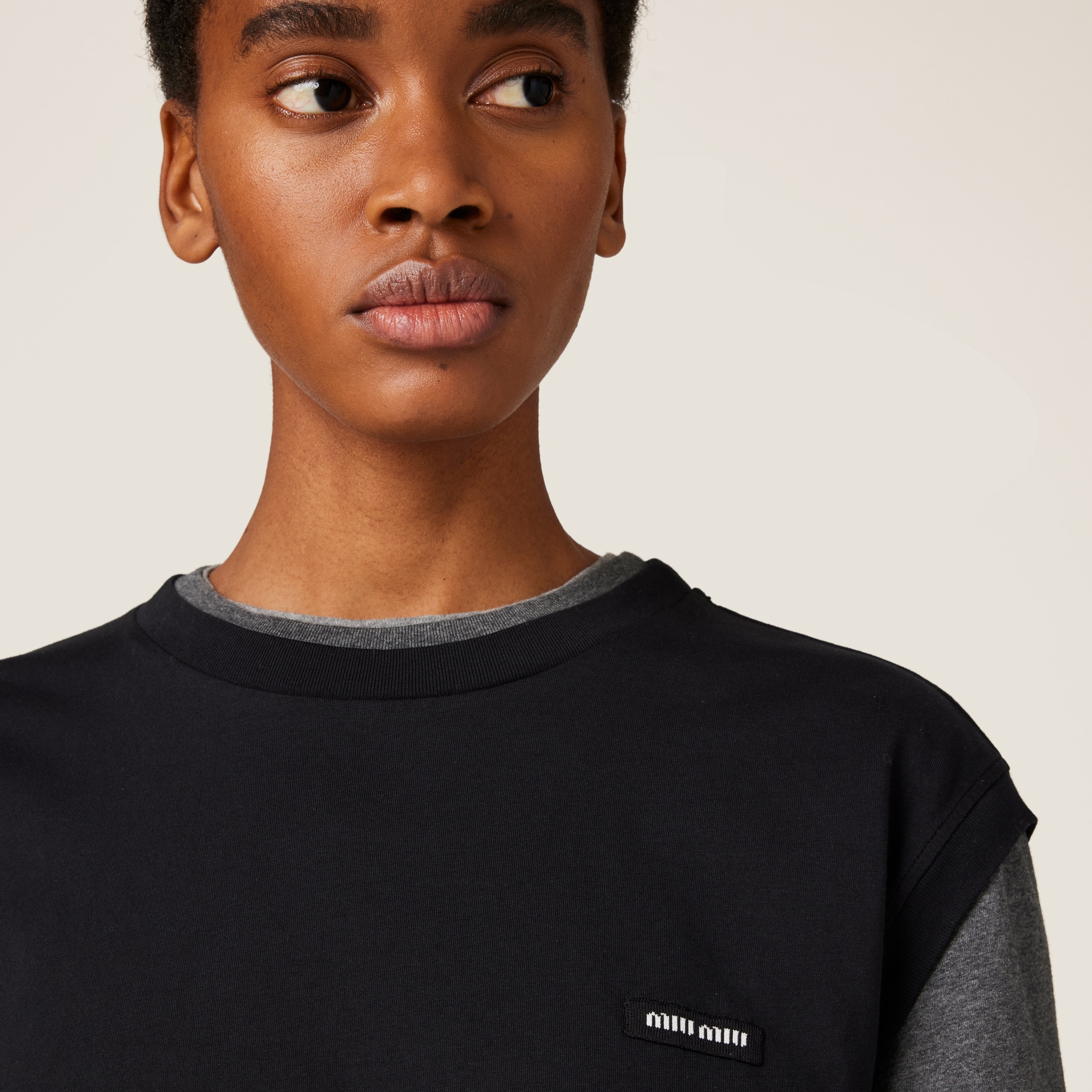Miu Miu Set of 3 Jersey T-shirts | REVERSIBLE